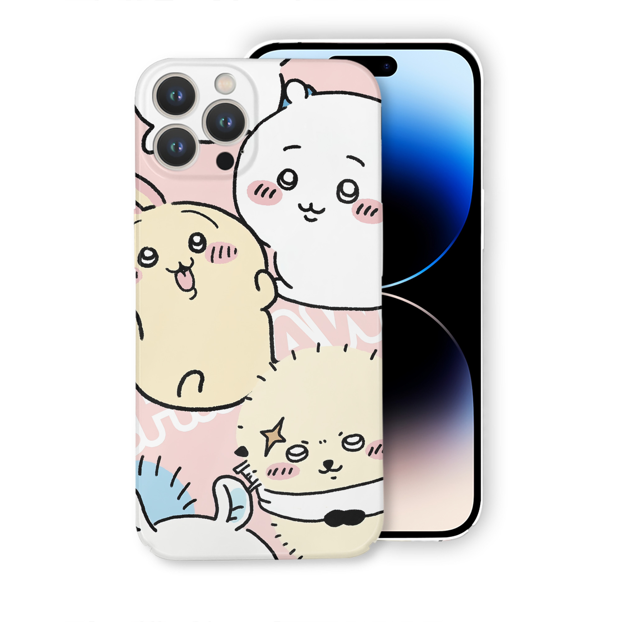 （画像用） ちいかわ Chii-kawa 【iPhone 14シリーズ対応】ハードケース
